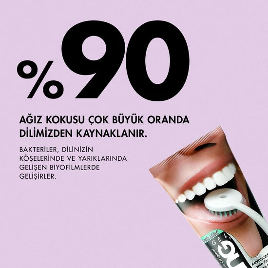 Dil Temizleyici Dil Fırçası | Deneme Dil Macunu Hediyeli